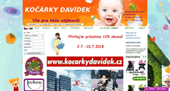 Desktop Screenshot of kocarkydavidek.cz